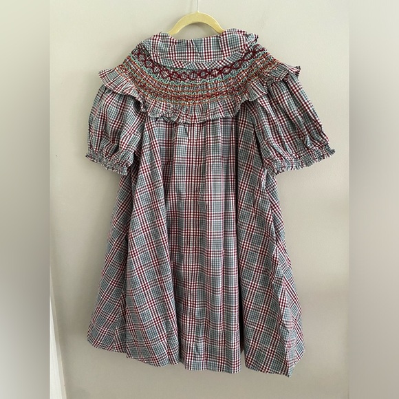 Daily Practice by Anthropologie Short-Sleeve V-Neck Midi Dress XS blue NEW - Picture 7 of 10